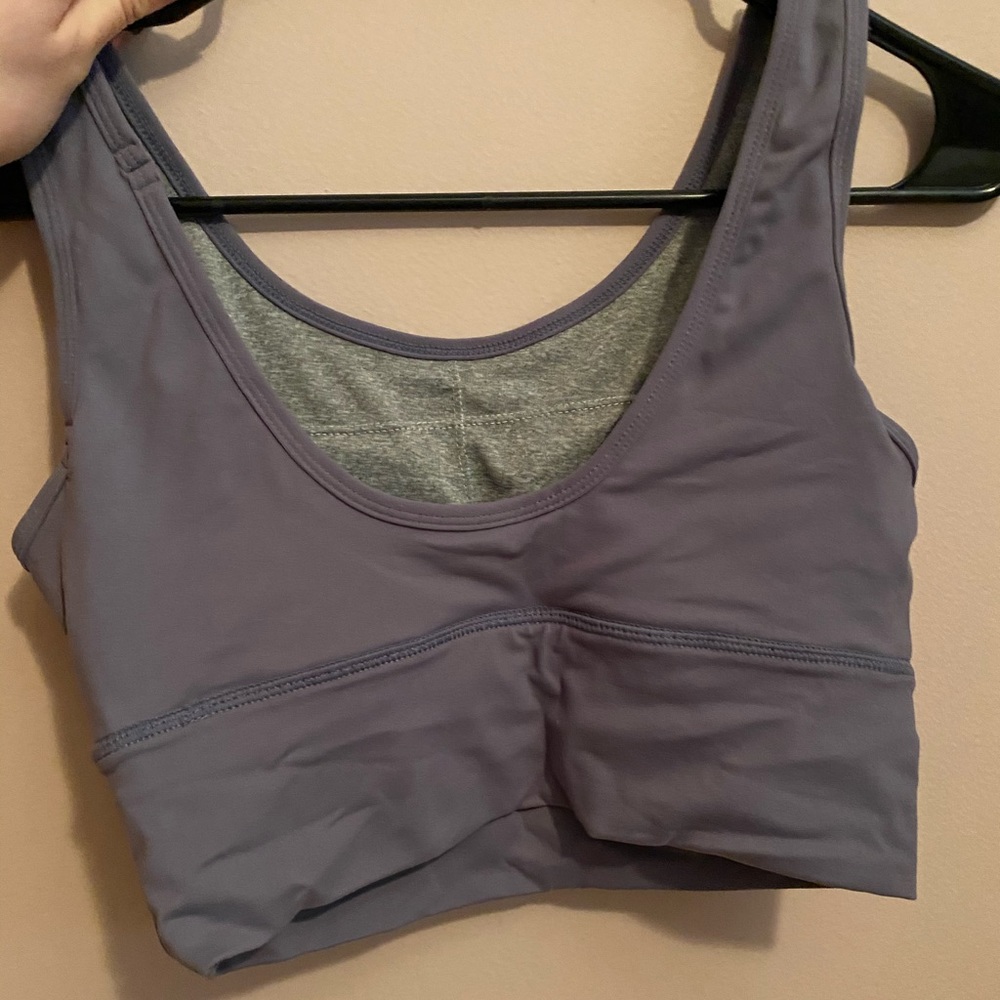 Blue Workout Top/Bra - Picture 5 of 6